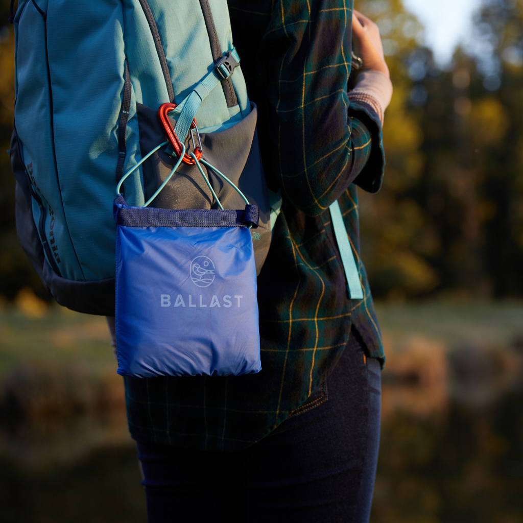 Ballast Camping Pillow#color_ocean-blue